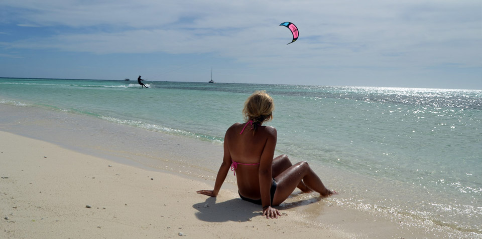 Kitesurfing inspiration av Hannah Whiteley