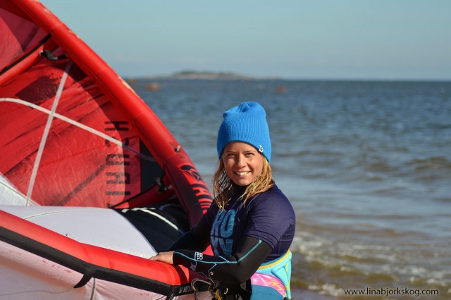 lina kitesurfing