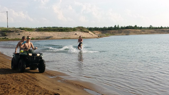 wakeboarding after quad