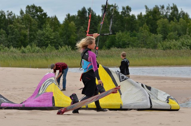 kitesurfing Lohtaja