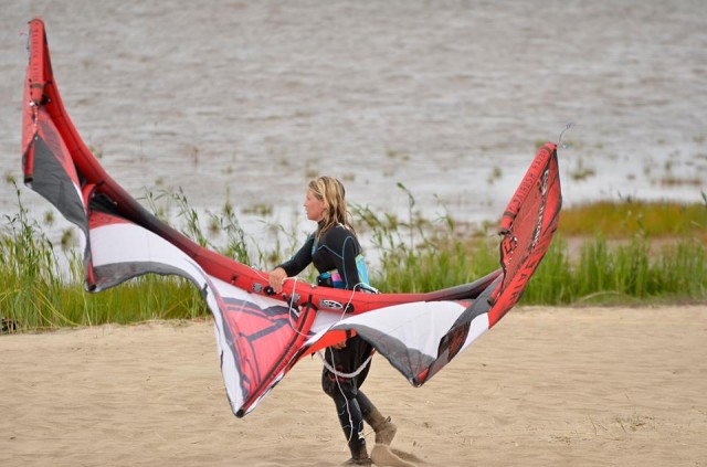 Kitesurfing video from Storsand
