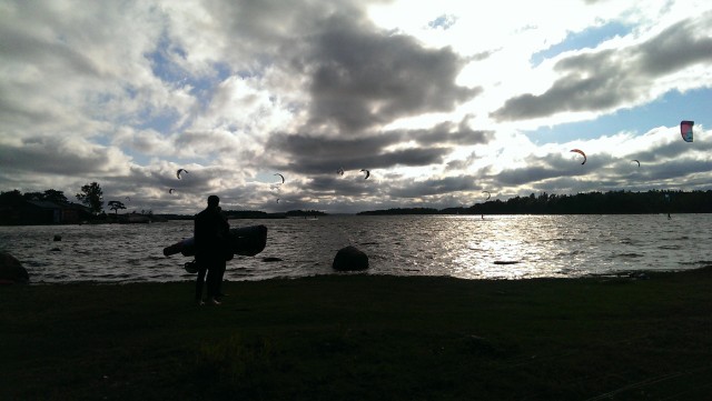 Lauttasaari kitesurfing