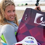 September kitesurfing with new Airush Diamond board