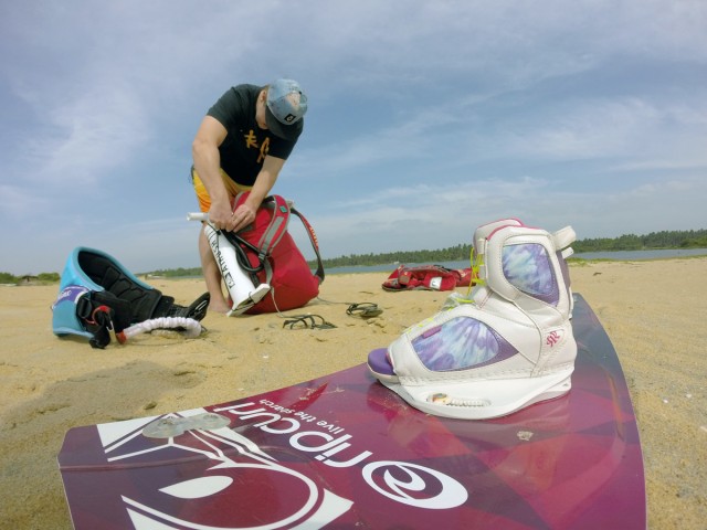 kappalady kitesurfing